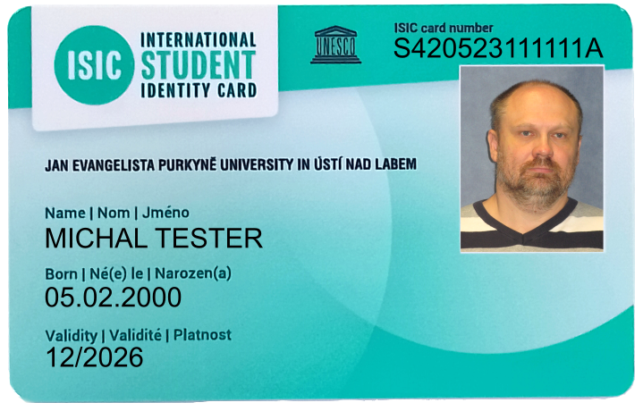 ISIC card